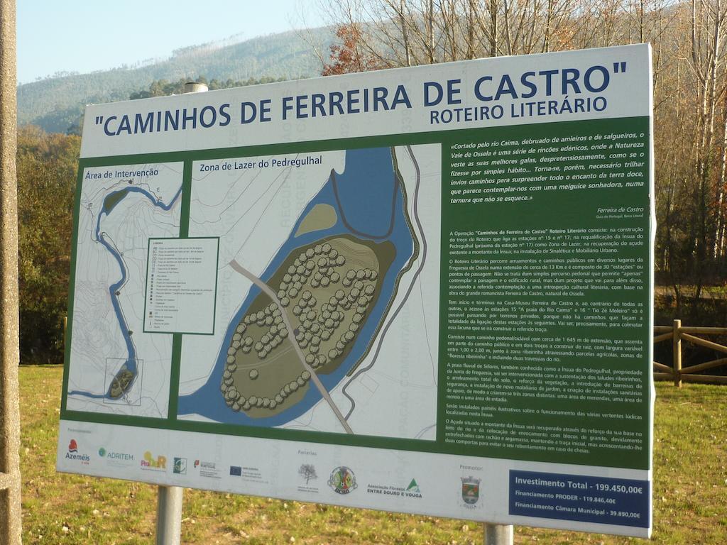 הוילה אוליביירה דה אזמיס Casa Do Porto Carreiro מראה חיצוני תמונה